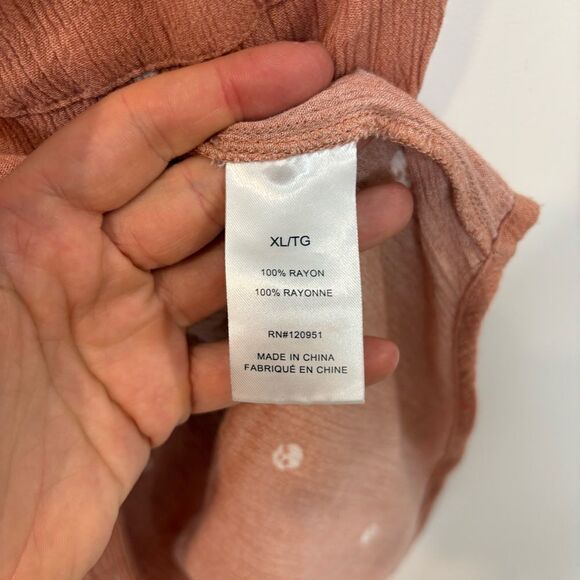 Wild Skye Women's Button-Down Top sz XL - Picture 4 of 8